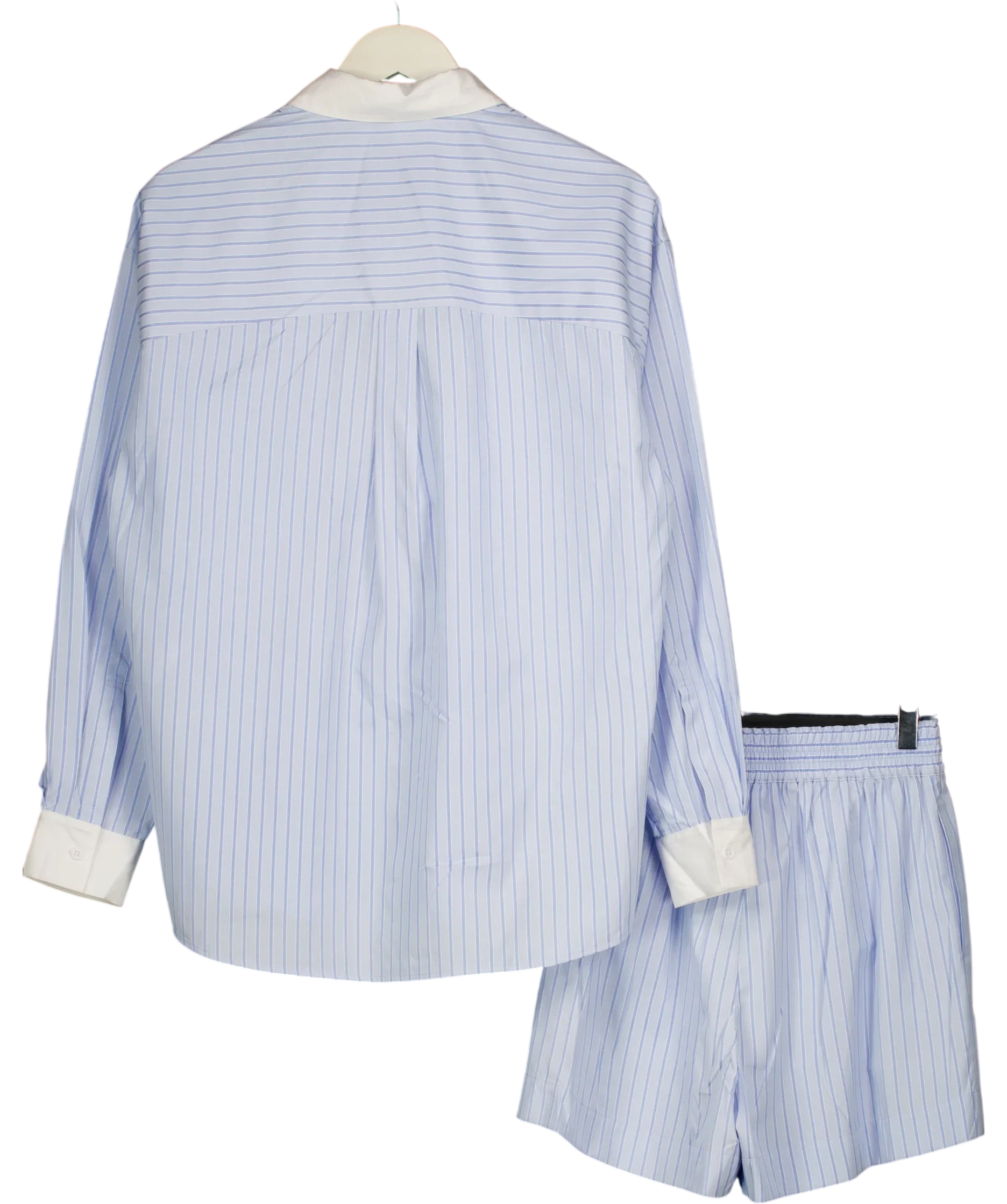 Fabrique X Matthew Adams Dolan Giada 2-piece Striped Set Blue UK XS