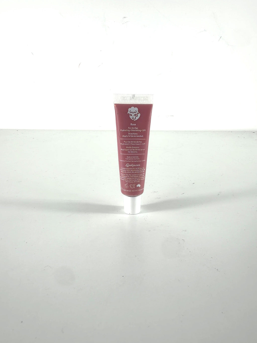 Lano Lips Rose Tinted Lip Balm, size 12.5g — back