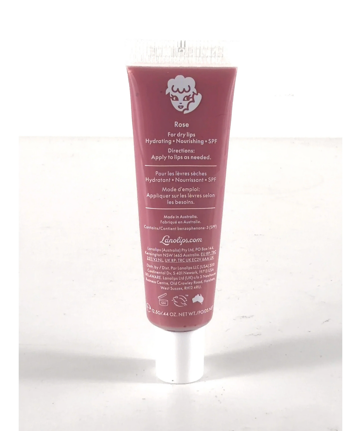 Lano Lips Rose Tinted Lip Balm, size 12.5g — detail
