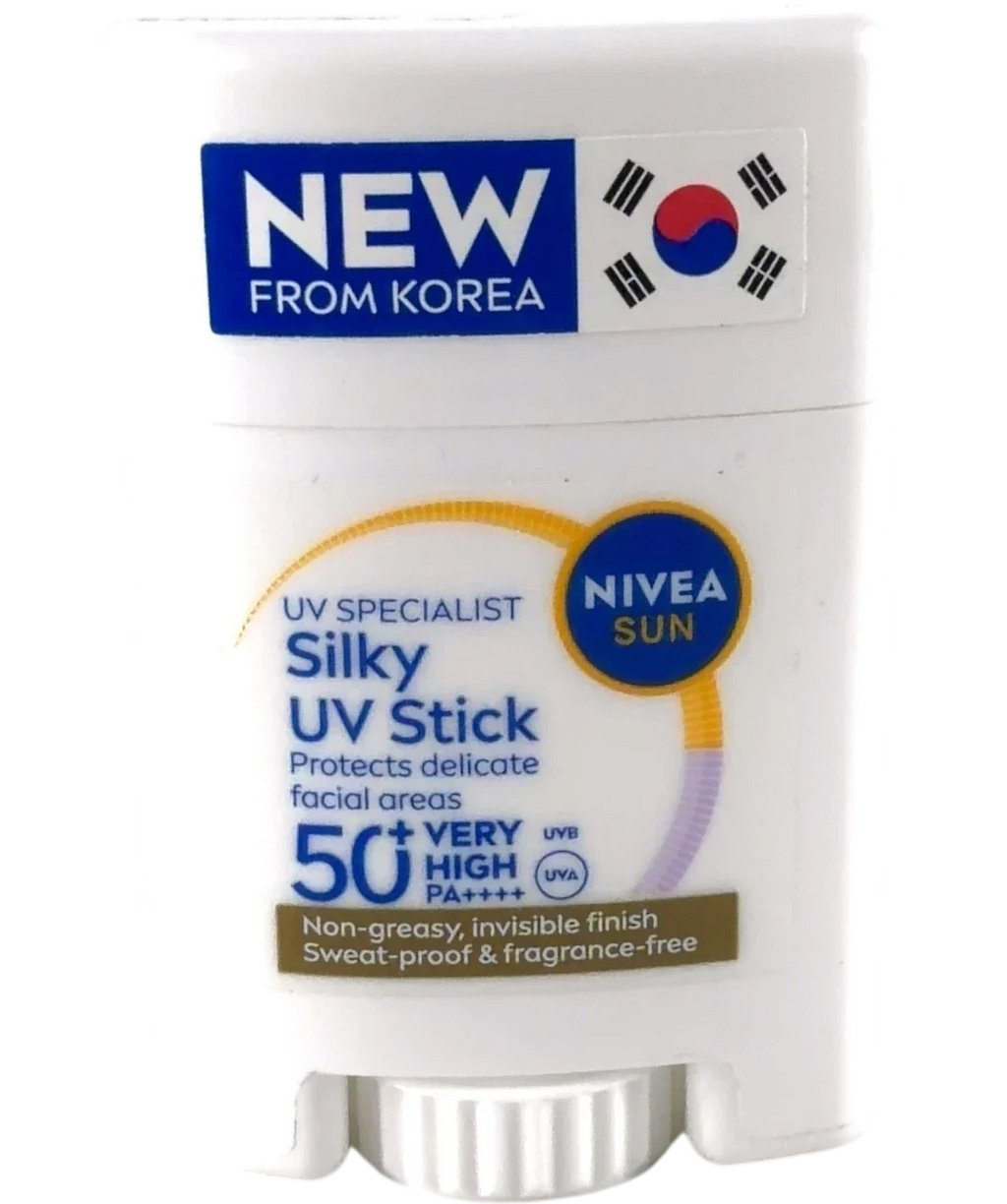 nivea Sun UV Specialist Silky UV Stick SPF50+, size 15g — front
