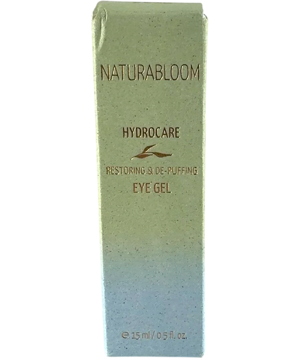 Naturabloom Hydrocare Restoring & De-Puffing Eye Gel, size 15ml — front