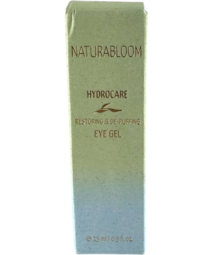 Naturabloom Hydrocare Restoring & De-puffing Eye Gel 15ml