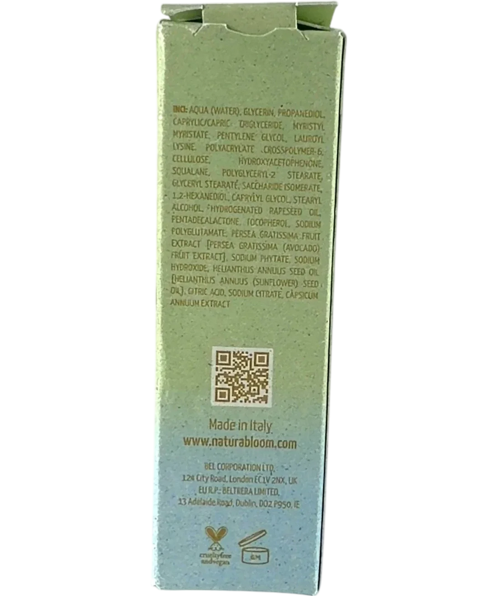 Naturabloom Hydrocare Restoring & De-Puffing Eye Gel, size 15ml — back