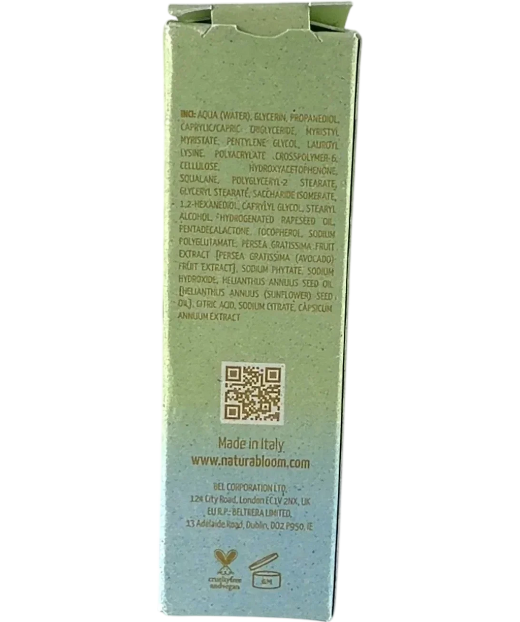 Naturabloom Hydrocare Restoring & De-Puffing Eye Gel, size 15ml — back