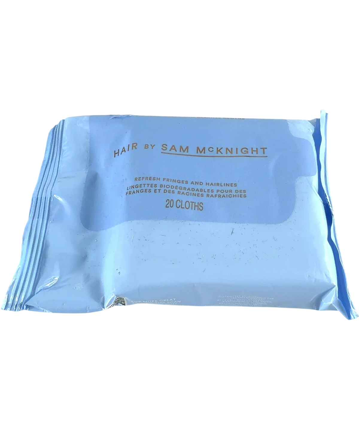 Hair By Sam Mcknight Lazy Girl Biodegradable Hair Cleanse Cloths, size X20 — front