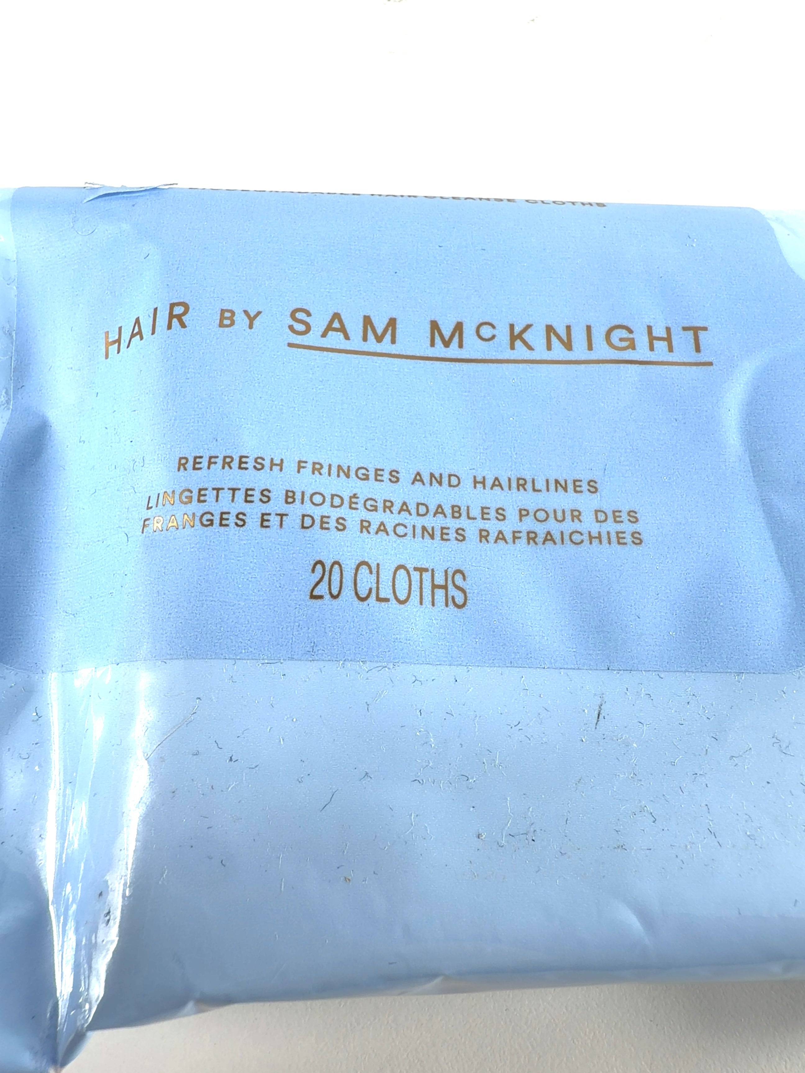 Hair By Sam Mcknight Lazy Girl Biodegradable Hair Cleanse Cloths, size X20 — detail