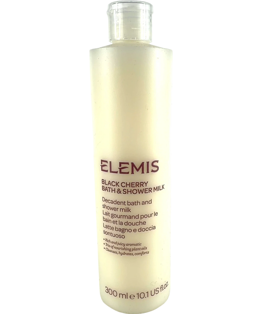 Elemis Black cherry Black Cherry Bath & Shower Milk, size 300ml — front