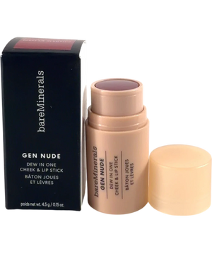 bareMinerals Gen Nude Dew In One Cheek & Lip Stick Berry Me In Merlot 4.5g