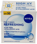 nivea Refreshing Day Cream SPF30, size 50ml — front
