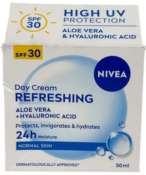 nivea Refreshing Day Cream Spf30 50ml