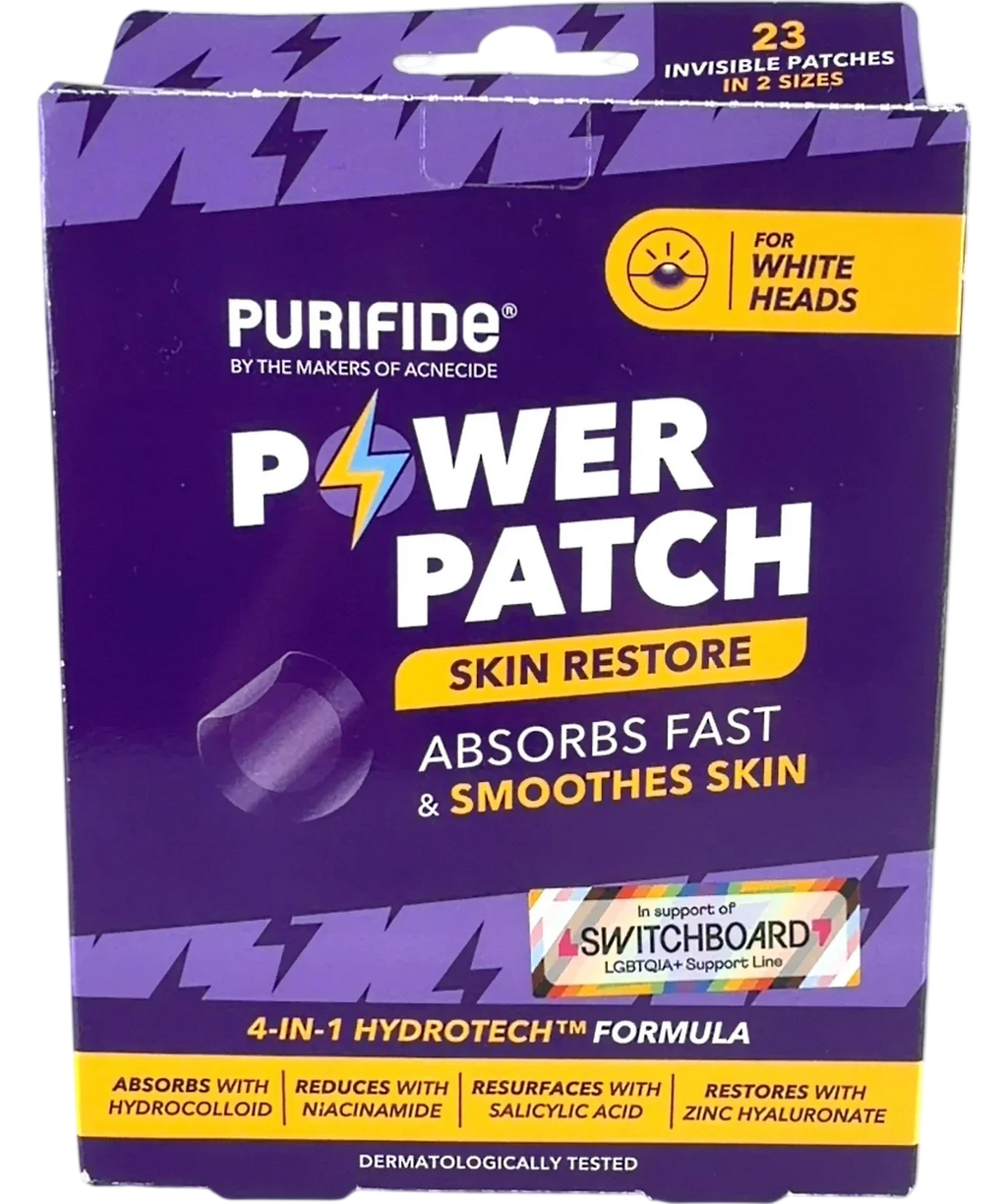Purifide by Acnecide Skin Restore Power Patch, size X23 — front