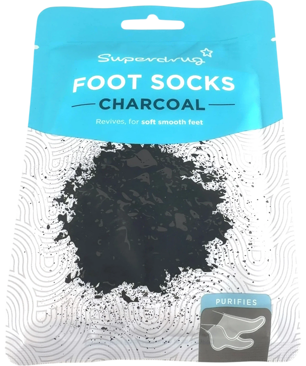 Superdrug Charcoal Foot Pack — front