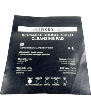 The Inkey List Reusable Double-sided Cleansing Pad X1