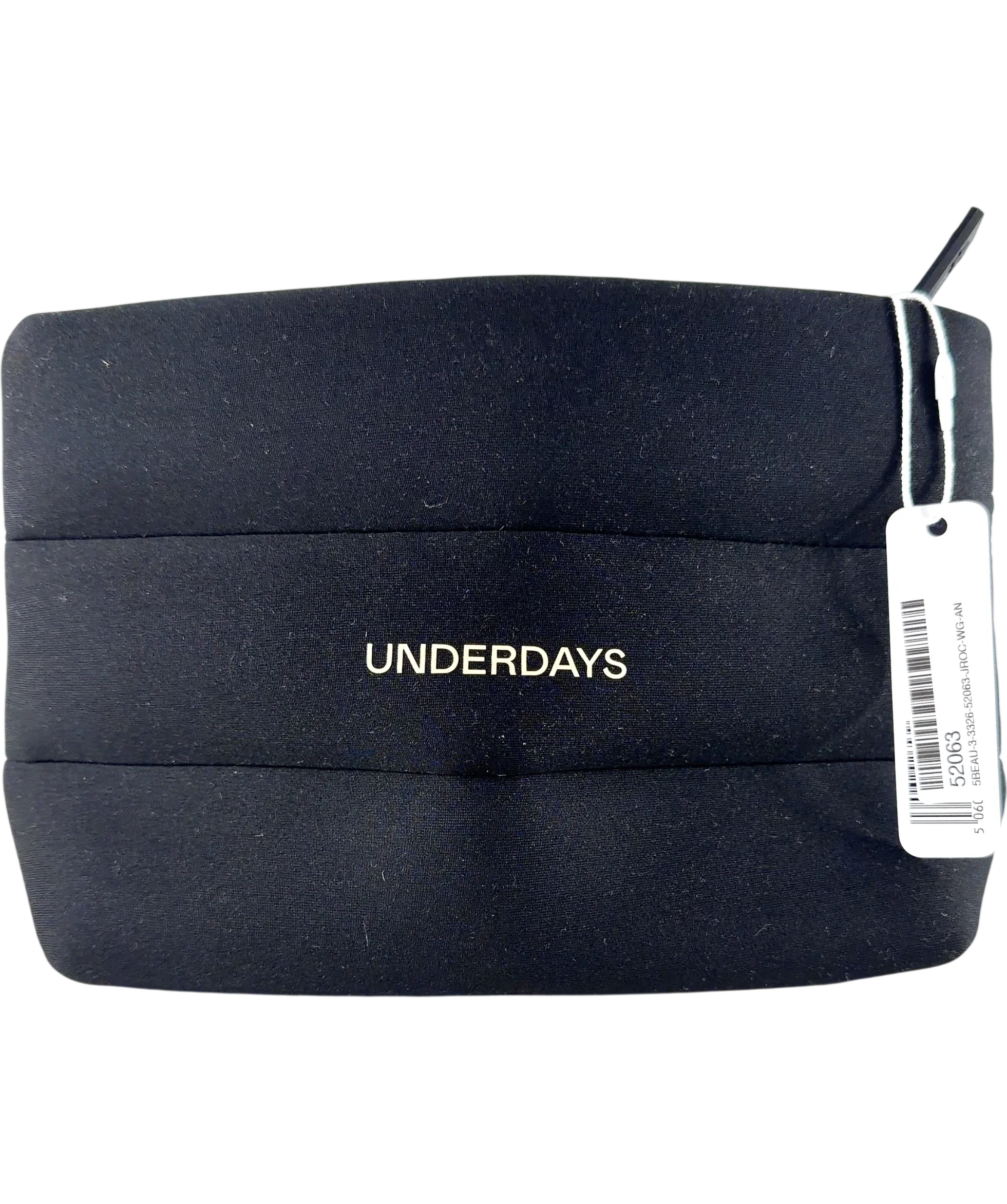 Underdays black he Scuba Cloud Pouch Black — front