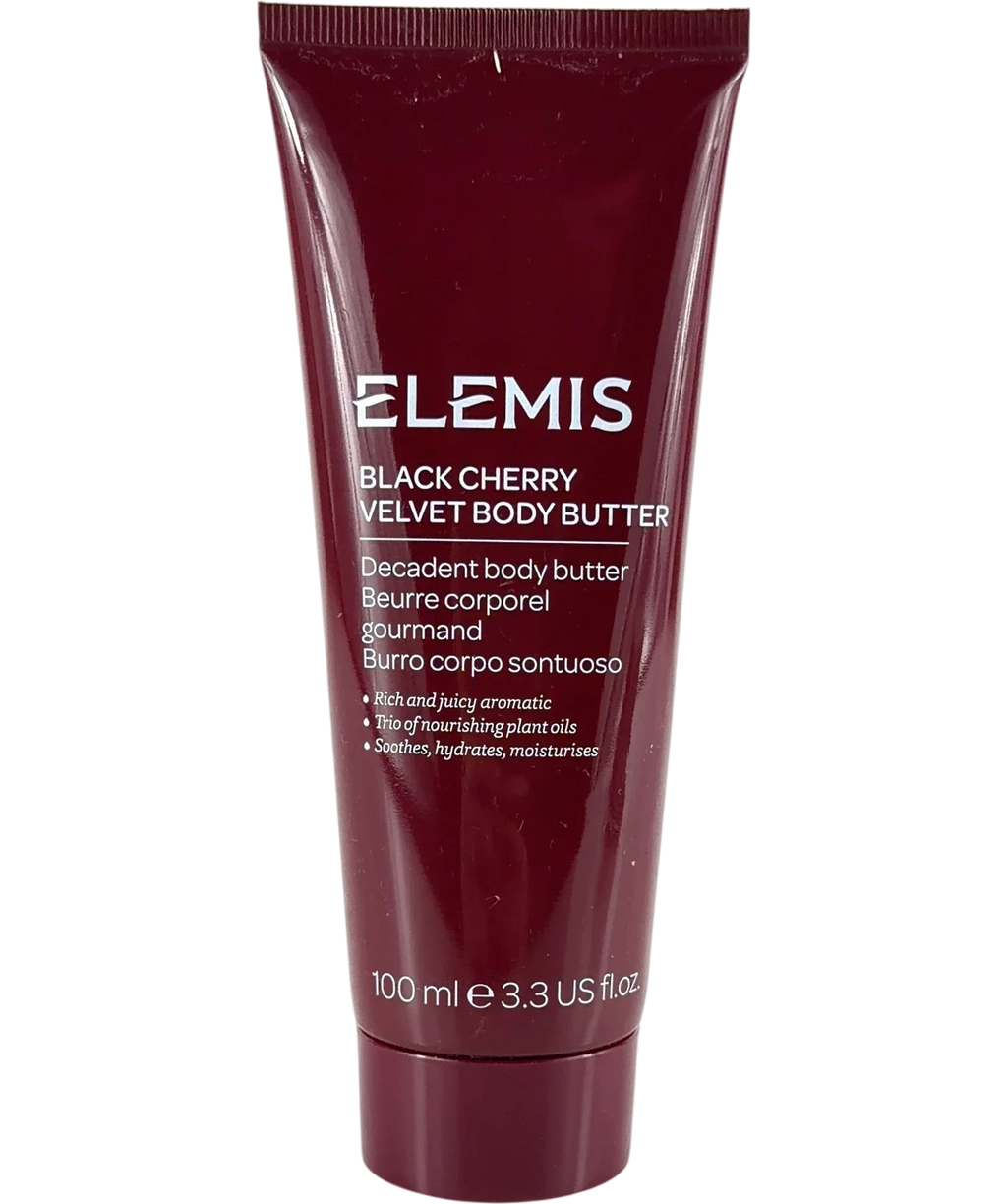 Elemis Black Cherry Velvet Body Butter, size 100ml — front