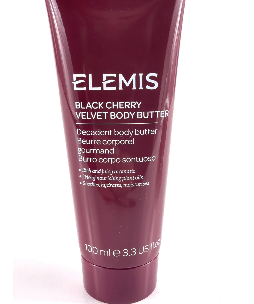 Elemis Black Cherry Velvet Body Butter 100ml — Batch number or expiry date