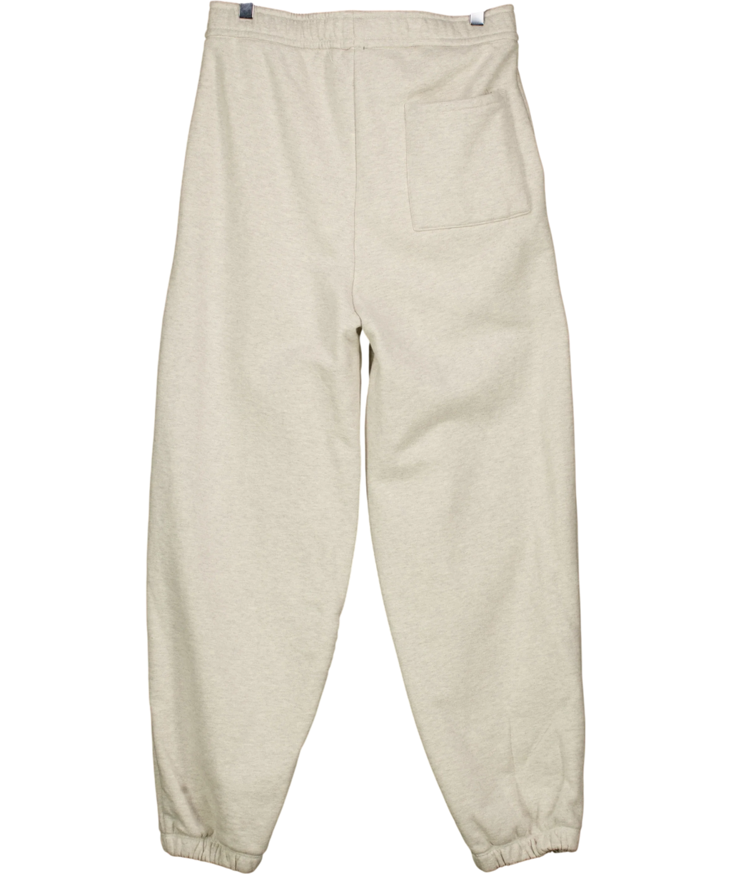 ASOS Grey COLLECTIVE Oversized Cuffed Super Heavyweight Jogger Heather  GREY Marl, size UK S — back
