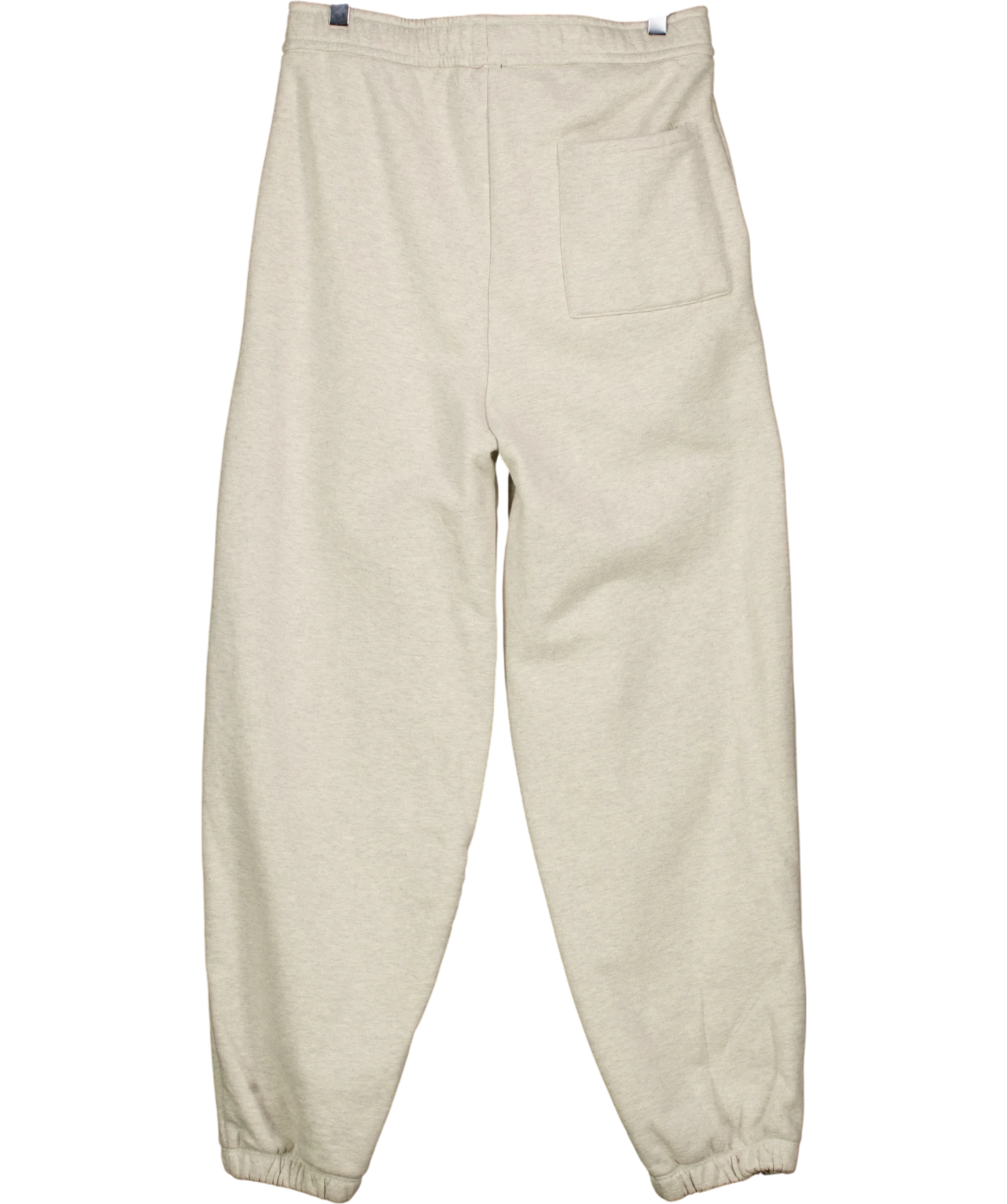 ASOS Grey COLLECTIVE Oversized Cuffed Super Heavyweight Jogger Heather  GREY Marl, size UK S — back