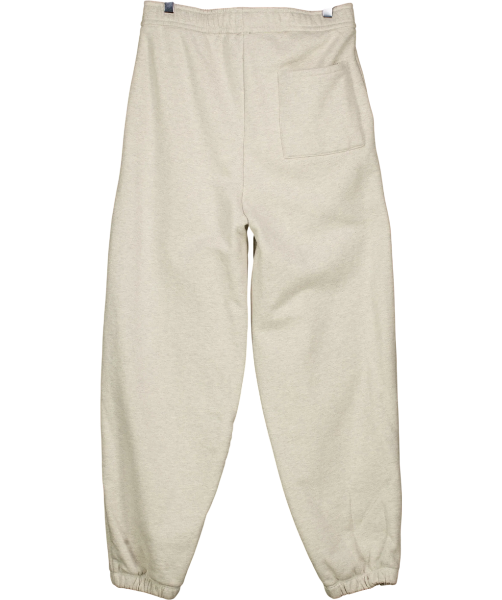 ASOS Grey COLLECTIVE Oversized Cuffed Super Heavyweight Jogger Heather  GREY Marl, size UK S — back