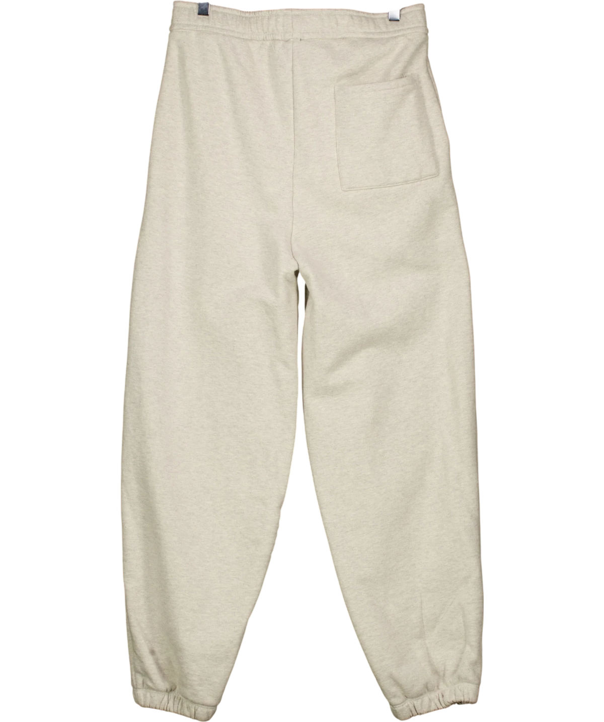 ASOS Grey COLLECTIVE Oversized Cuffed Super Heavyweight Jogger Heather  GREY Marl, size UK S — back