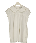 My mum made it White Shift Babydoll Dress White, size UK XS — front
