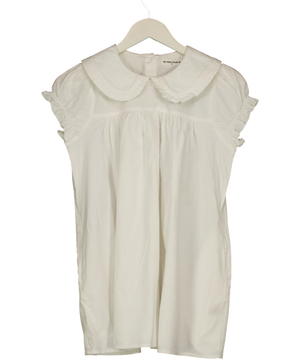 My mum made it Shift Babydoll Dress White UK XS