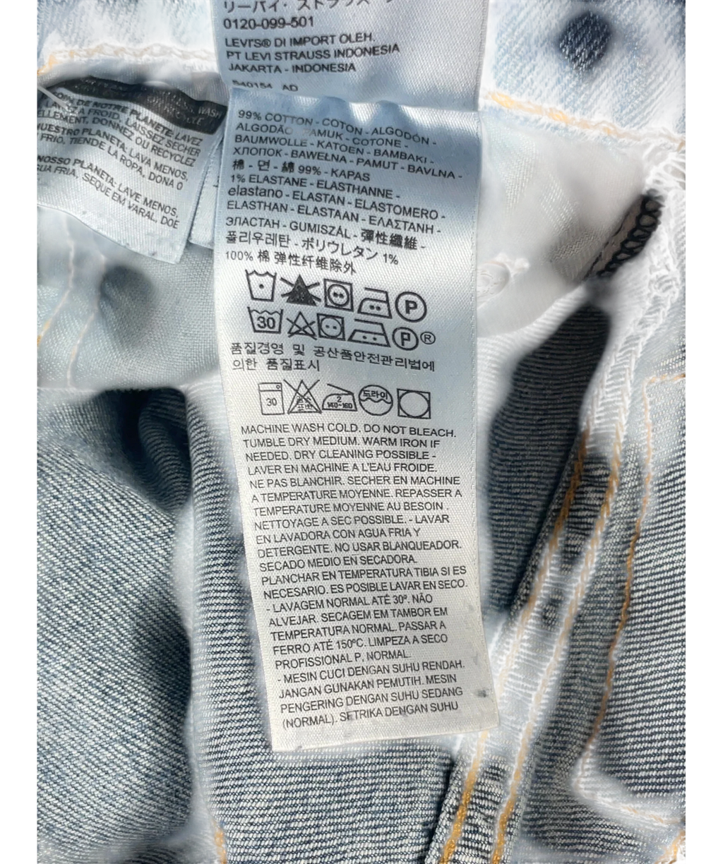 LEVI’S Blue 514 Straight Fit Jeans Mid Wash L30 W31 — Extra shot