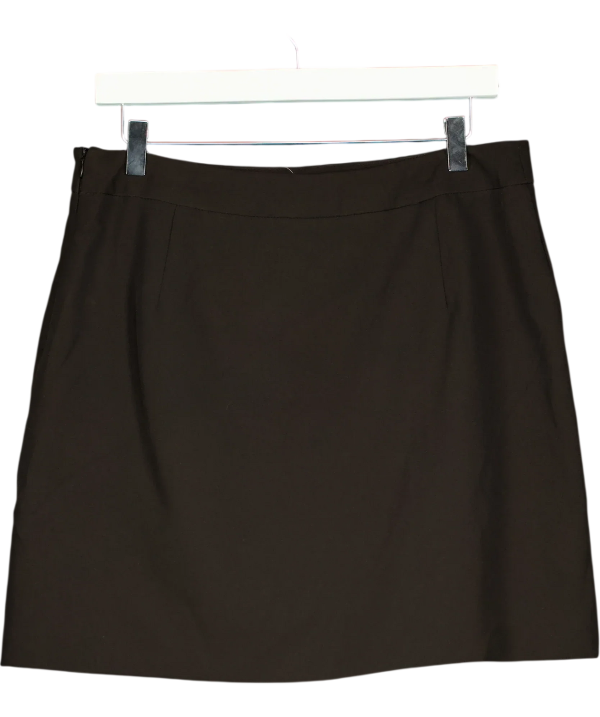New Look Black Black Plain mini  Skirt, size UK 14 — back
