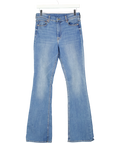 ZARA Blue &Denim Flare High Waist Jeans EU 40, size UK 12 — front