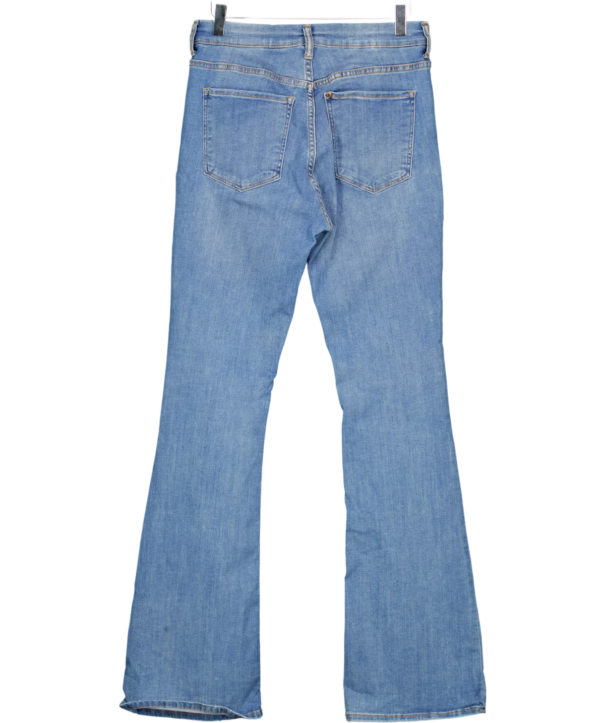 ZARA Blue &Denim Flare High Waist Jeans EU 40, size UK 12 — back