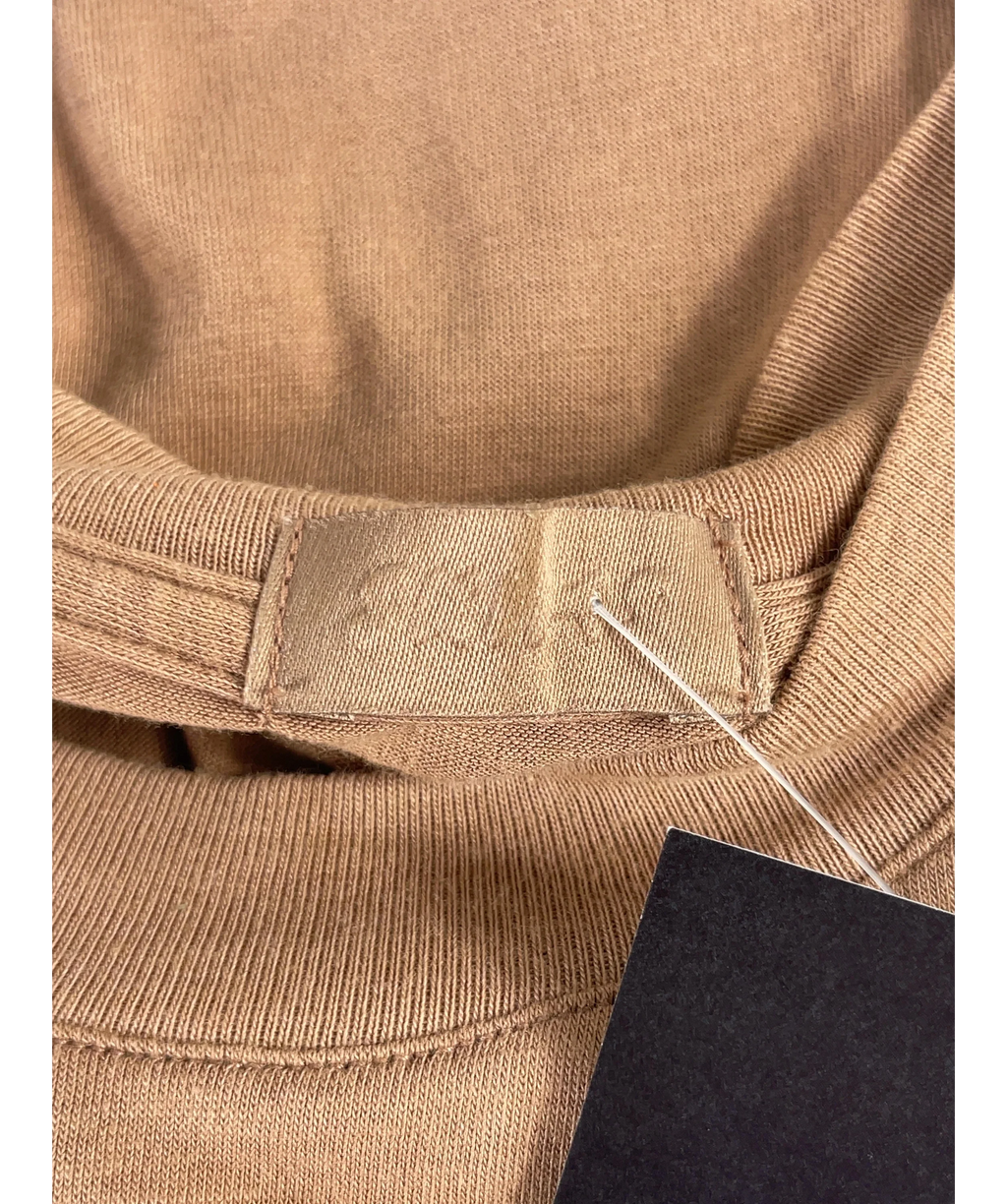 SKIMS Brown Boyfriend T-Shirt Ochre brown, size UK M — detail