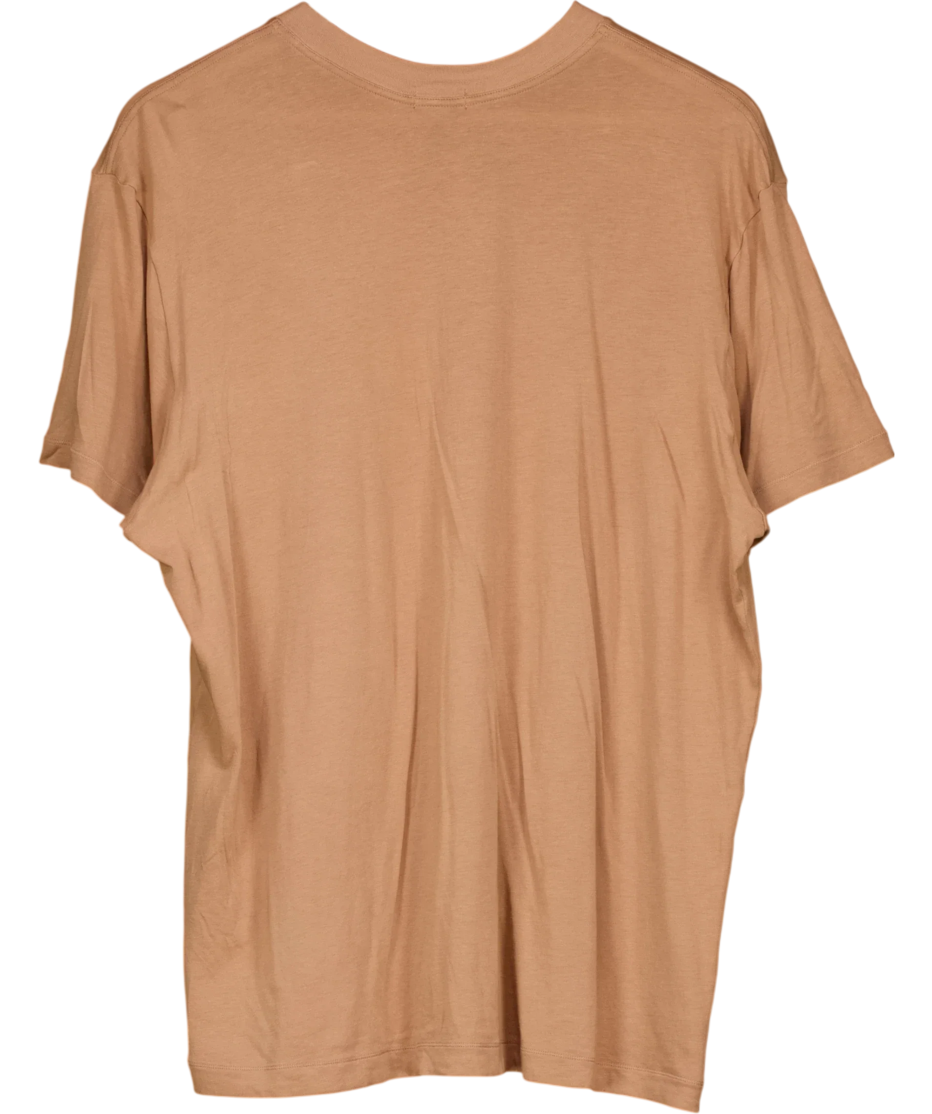 SKIMS Brown Boyfriend T-Shirt Ochre brown, size UK M — back