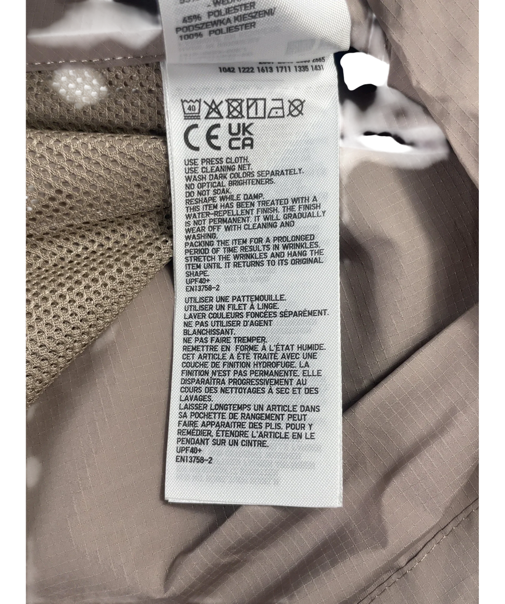 Uniqlo Grey Beige Uv Protection Pocketable Parka Jacket UK XL — Extra shot