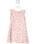 buckle my shoe Red Paisley Print Sleeveless Dress 2 Years