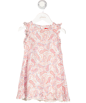 BUCKLE MY SHOE Red Paisley Print Sleeveless Dress 2 Years