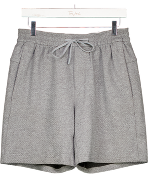 LULULEMON Grey Textured Activewear Shorts UK M