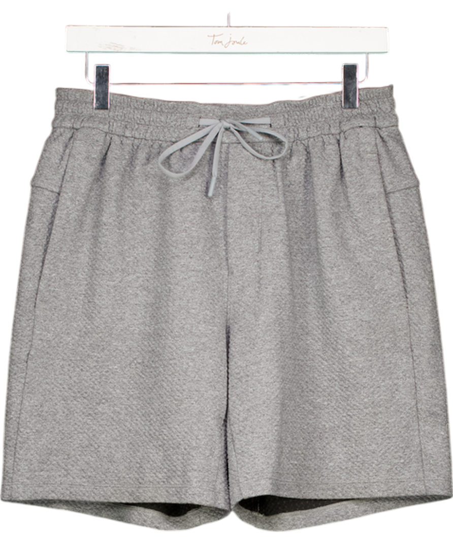 LULULEMON Grey Textured Activewear Shorts UK M