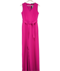 KAREN MILLEN Pink Wide Leg Jumpsuit UK 12