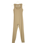ADANOLA Brown Sleeveless Unitard UK M