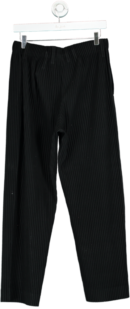 Homme Plissé Issey Miyake Black Pleated Trousers UK M/L