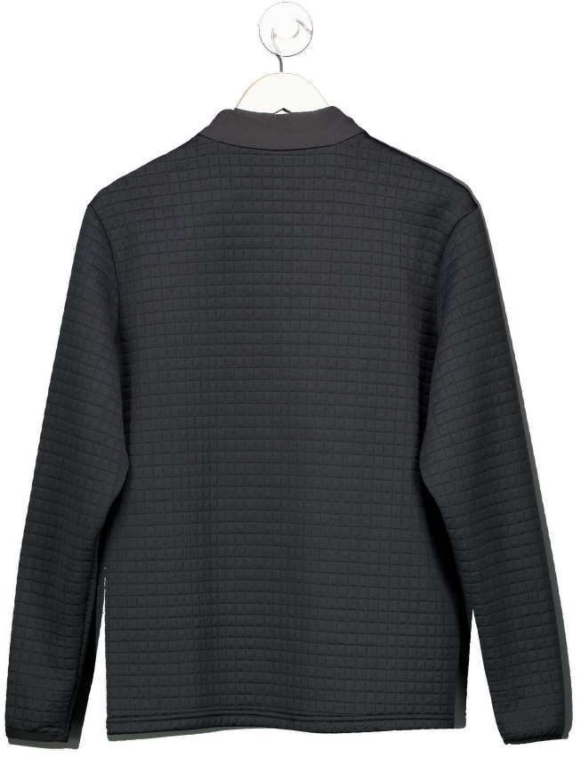 adidas Black Dwr 1/4 Zip Sweatshirt UK L