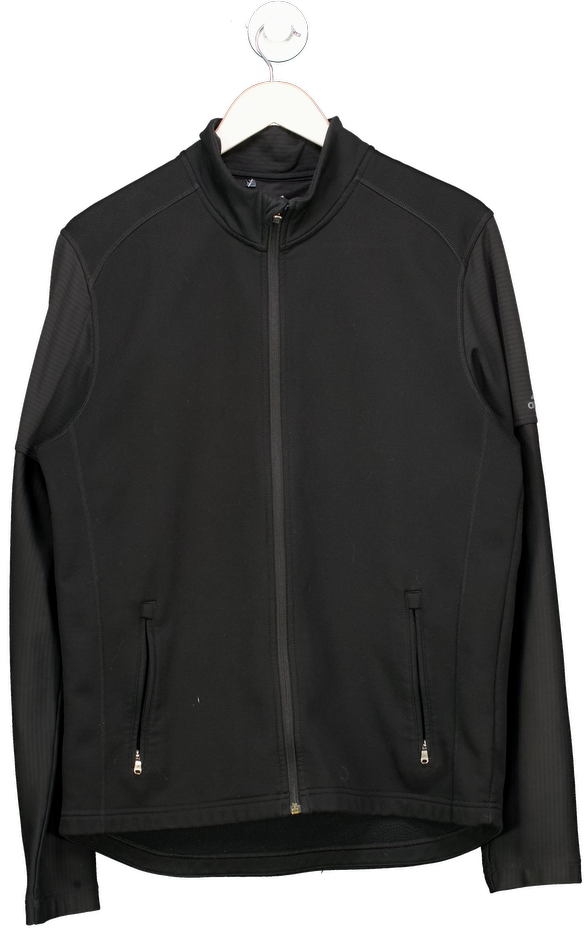 adidas Black Golf Climaheat Hybrid Full Zip Jacket UK M