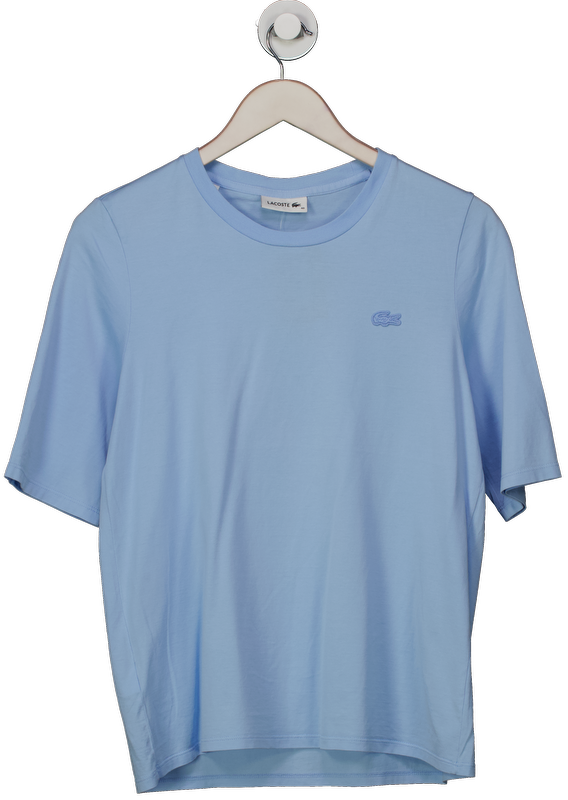 Lacoste Blue Short Sleeve Logo T-shirt UK L