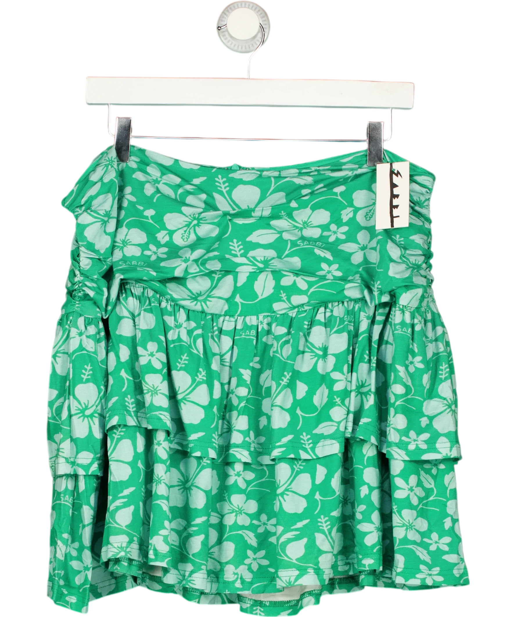SABBI Green The Ra-Ra Skirt Sailor Green, size UK XXL — front
