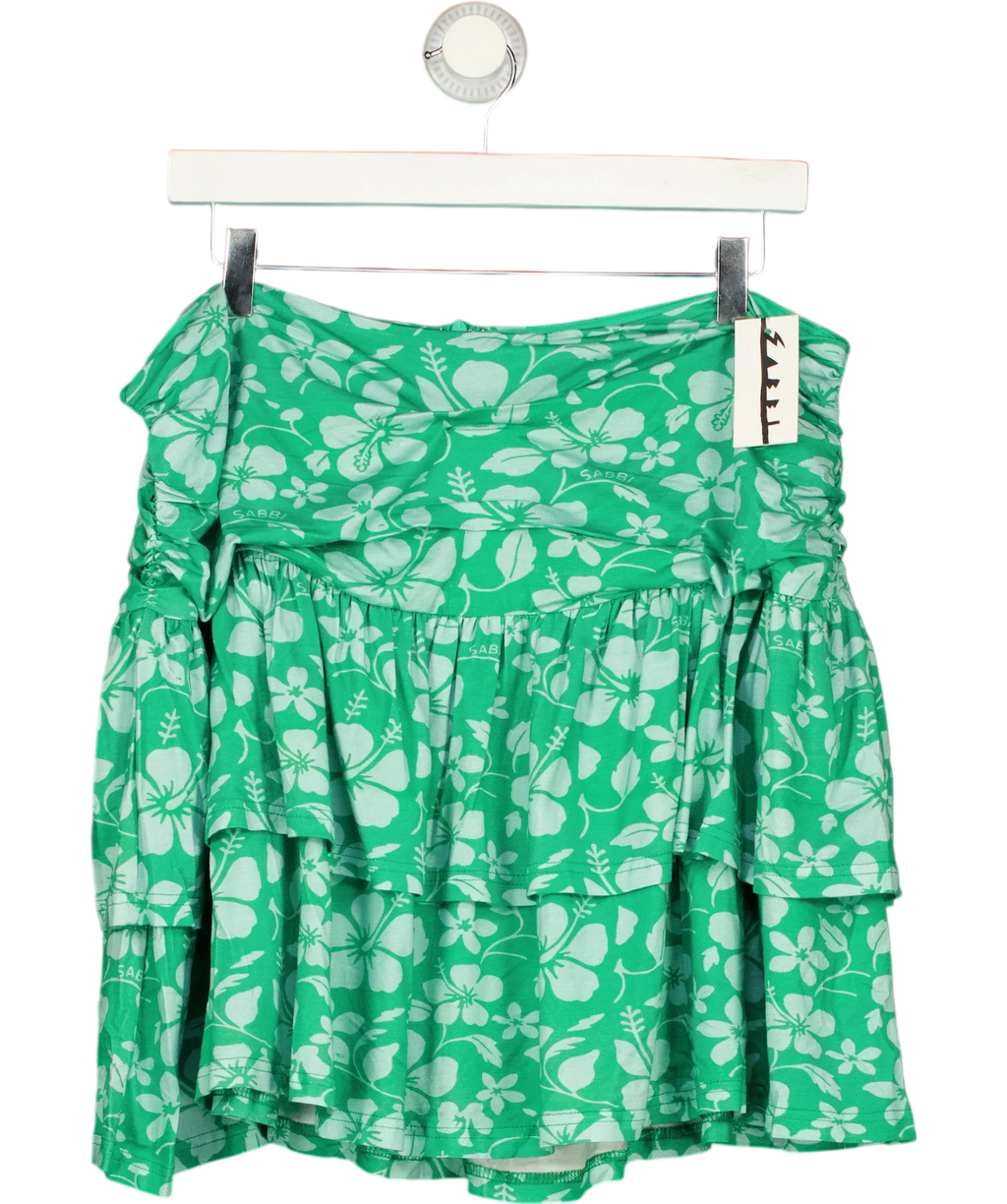 SABBI Green The Ra-Ra Skirt Sailor Green, size UK XXL — front