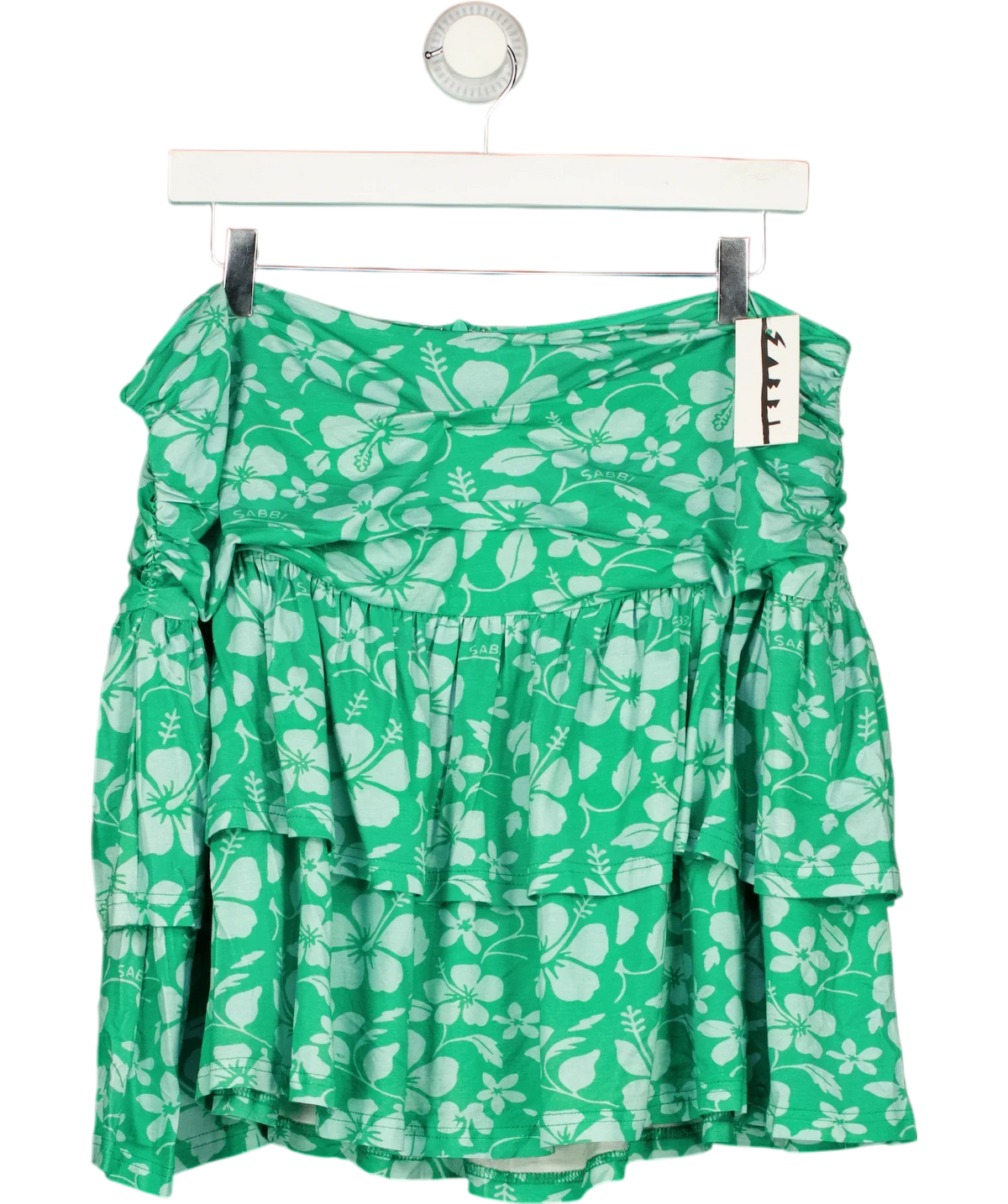 SABBI Green The Ra-Ra Skirt Sailor Green, size UK XXL — front