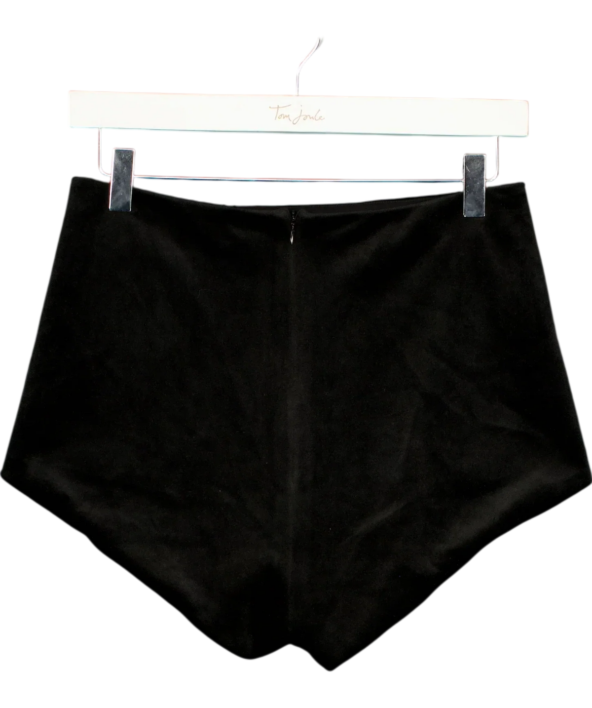 Nadine Merabi Black Vivi Black Velvet Hotpants, size UK 10 EU 44 👞 — back
