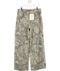 Jaded London Grey Tree Camo Colossus Jeans, size W28 — front