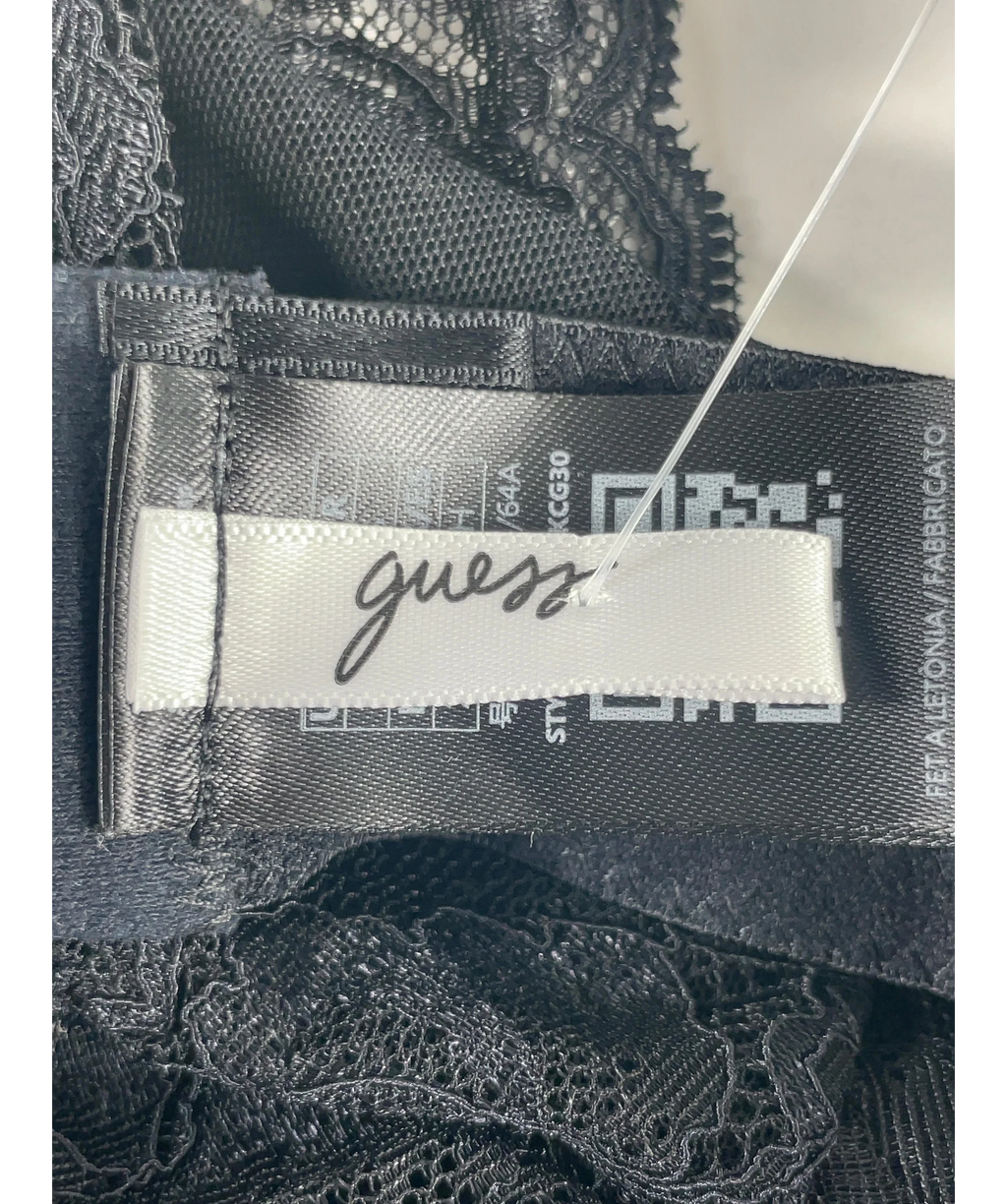 Guess Black Rachel Lace Padded Bodysuit Black, size UK S — detail