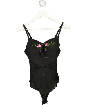 Guess Rachel Lace Padded Bodysuit Black UK S